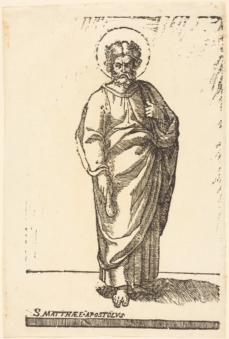 Saint Matthew by Italian 16th Century