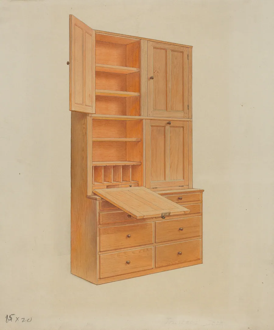 Desk by Alfred H. Smith