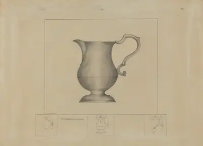 Pewter Creamer