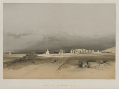 Egypt and Nubia, Volume II: Ruins of Memnonium, Thebes