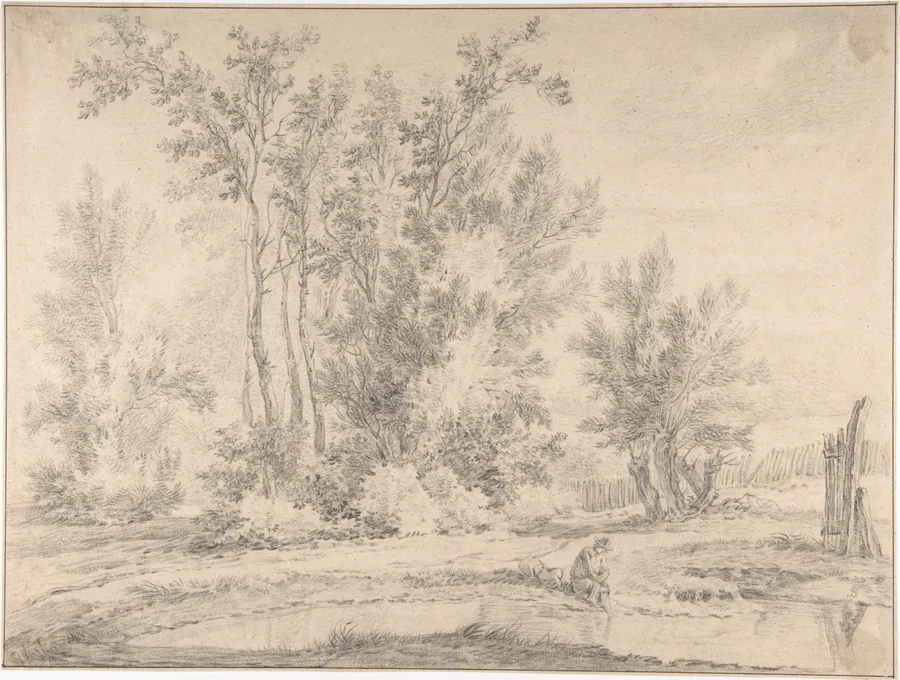Landscape by Anonymous, Dutch, 17th century