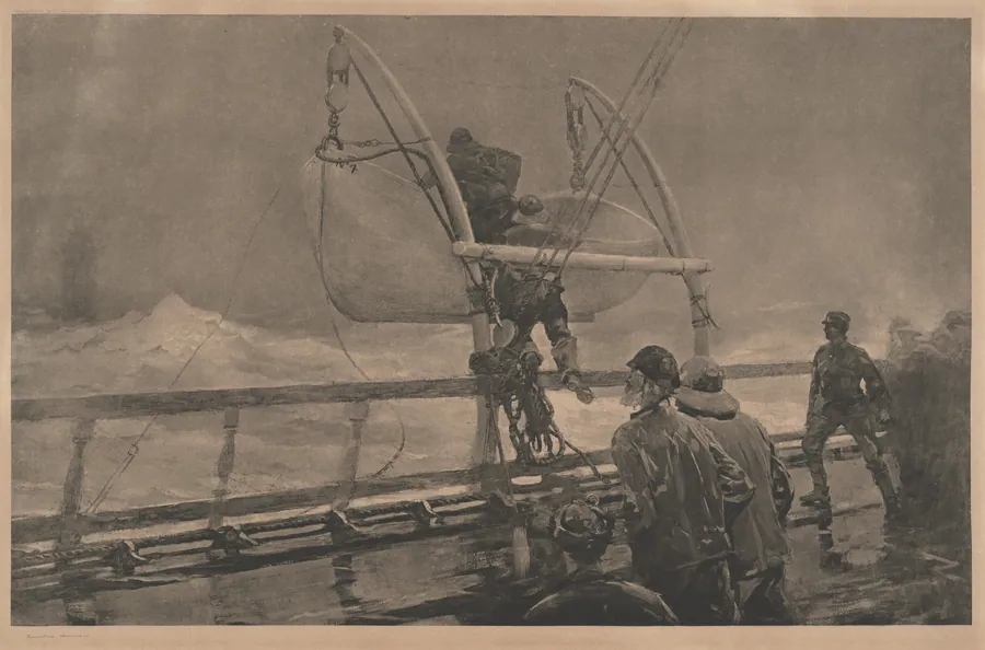 The Signal of Distress by Winslow Homer