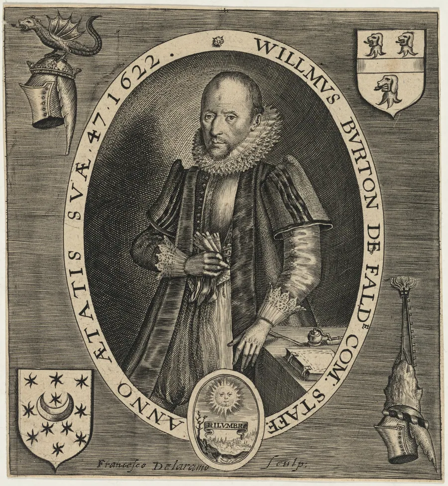 Willmus Burton de Falde (William Burton de Falde) by Francis Delaram
