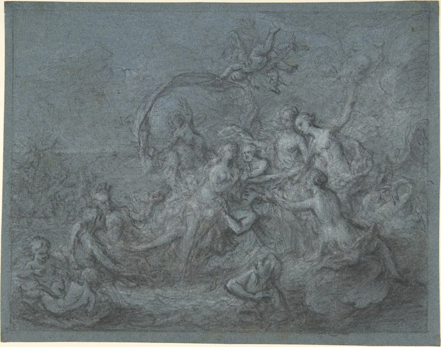 The Triumph of a Sea Goddess by Bon Boullogne