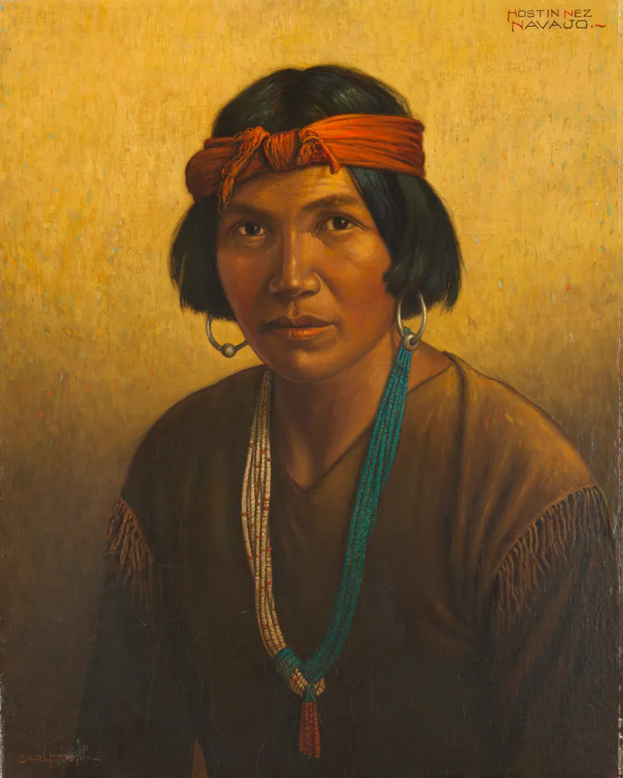 Hostin Nez by Carl Moon, born Wilmington, OH 1879-died San Francisco, CA 1948