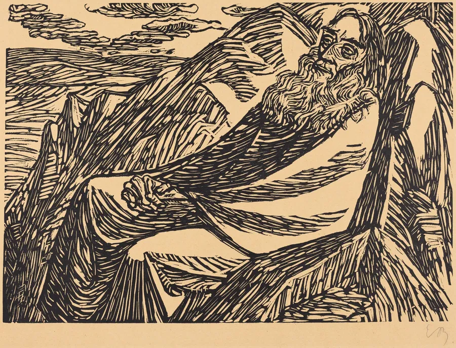 The Seventh Day by Ernst Barlach