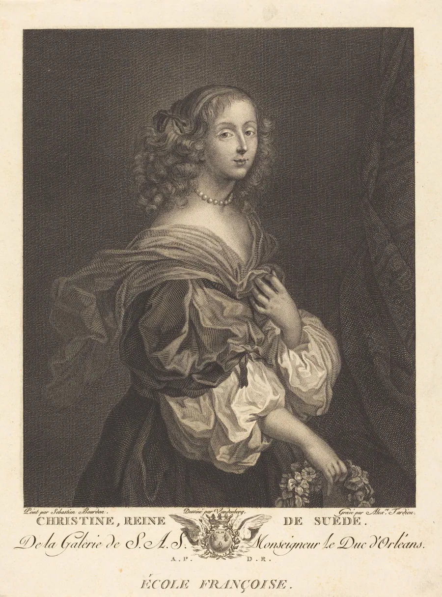 Queen Christina of Sweden by Alexandre Tardieu