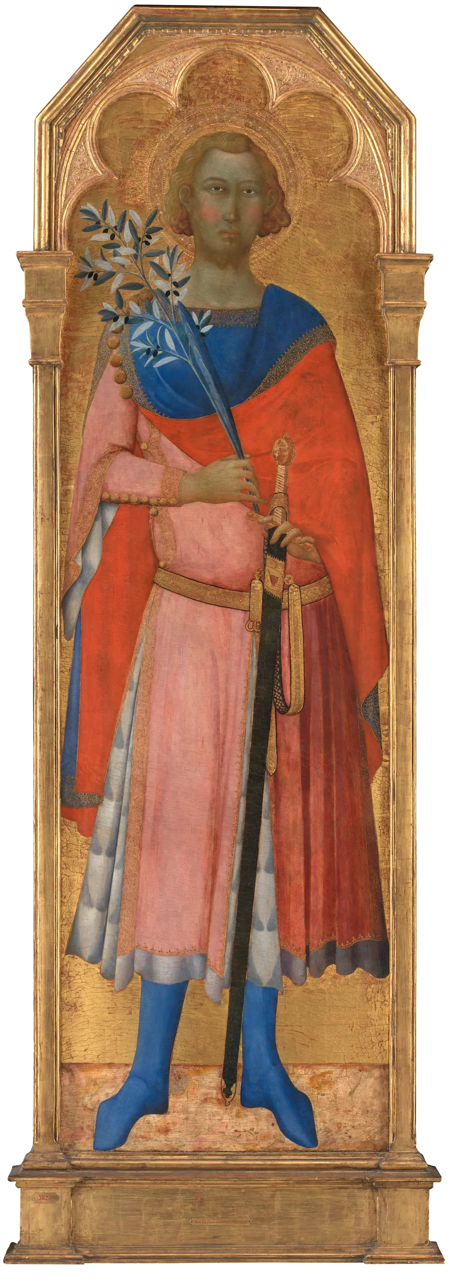 Skt. Victor af Siena by Mesteren for Palazzo Venezia Madonna