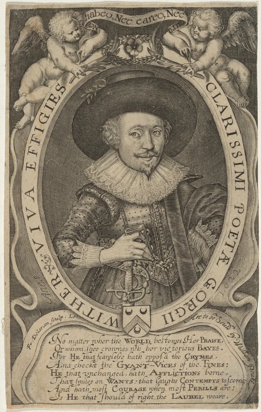 Georgii Wither (George Wither) by Francis Delaram