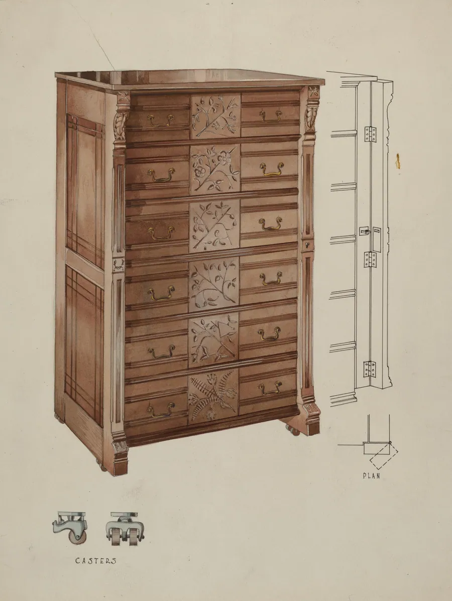 Highboy by Kurt Melzer