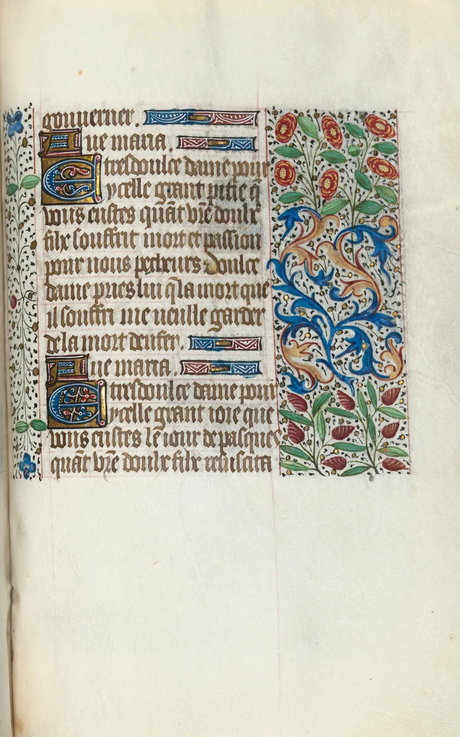 Book of Hours (Use of Rouen): fol. 150r by Master of the Geneva Latini
