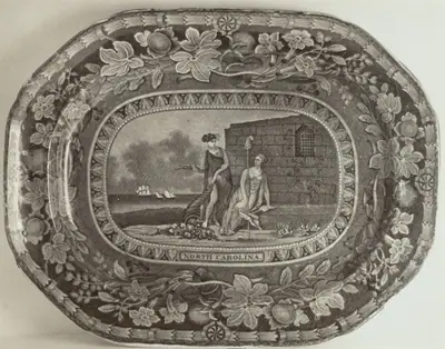 Platter - "North Carolina Arms"
