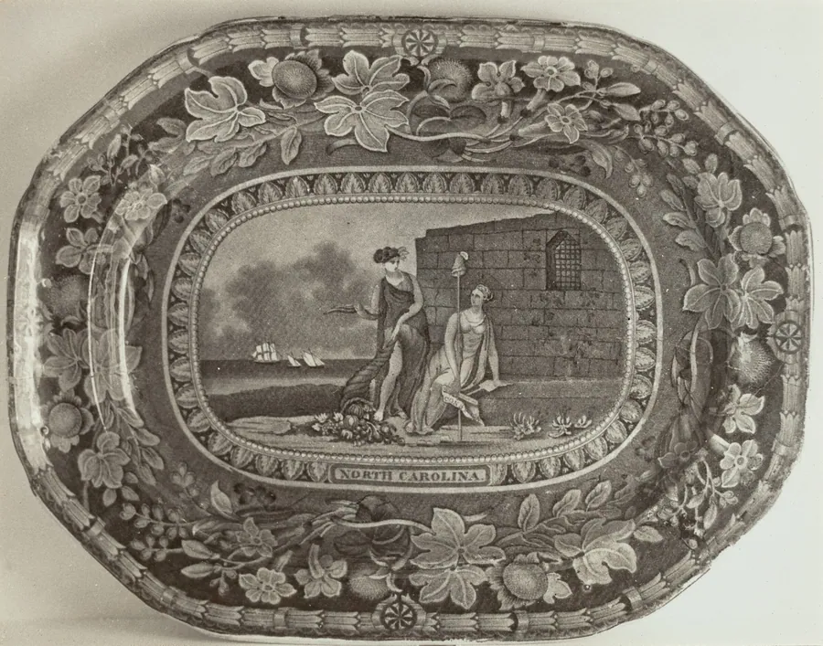 Platter - "North Carolina Arms" by Helmut Hiatt