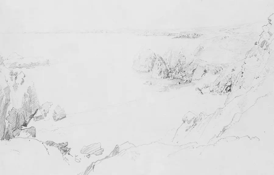 Coast of Cornwall by William Trost Richards