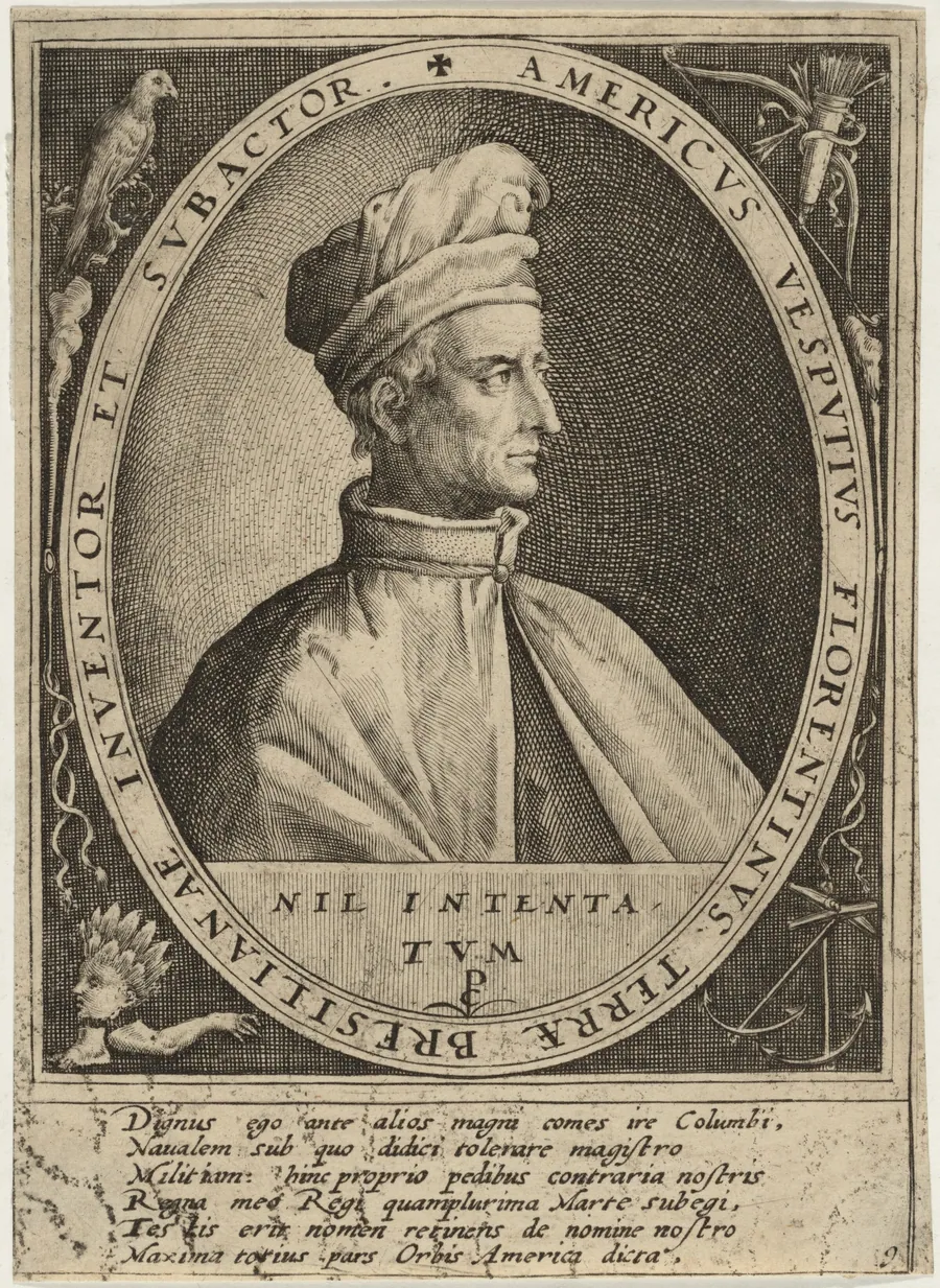 Amerigo Vespucci by Crispijn van de Passe I