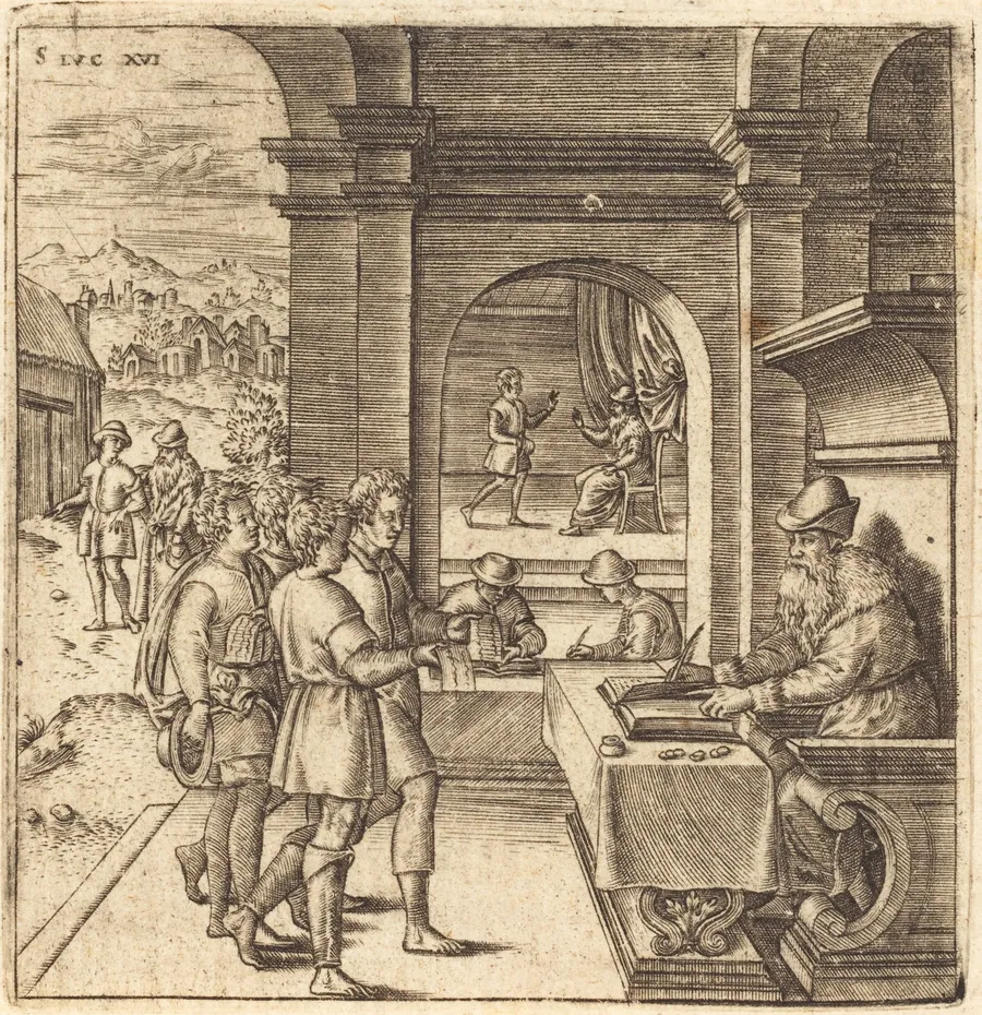 The Dishonest Steward by Léonard Gaultier