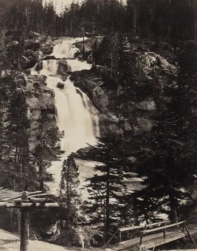 Great Upper Waterfall, High Alps