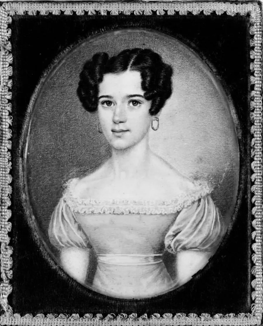Portræt af frk. Juliane Marie Krieger by Jean Jacques Turretin