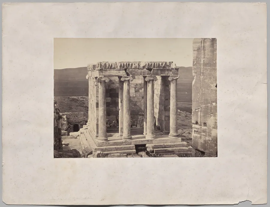 Temple of Athene Nike. Venus Victrix—Wingless Victory by Dimitrios Constantin