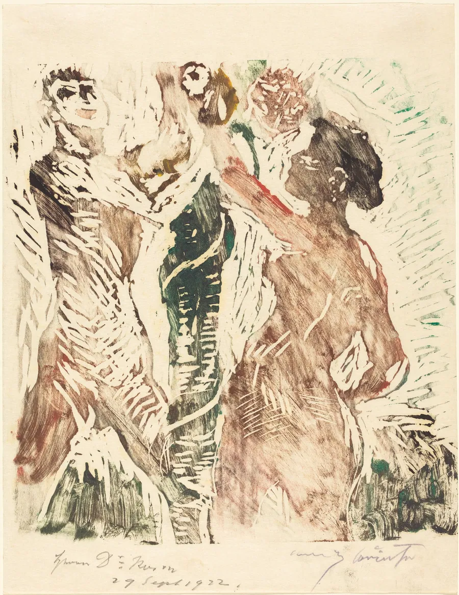 The Fall of Man (Der Sündenfall) by Lovis Corinth