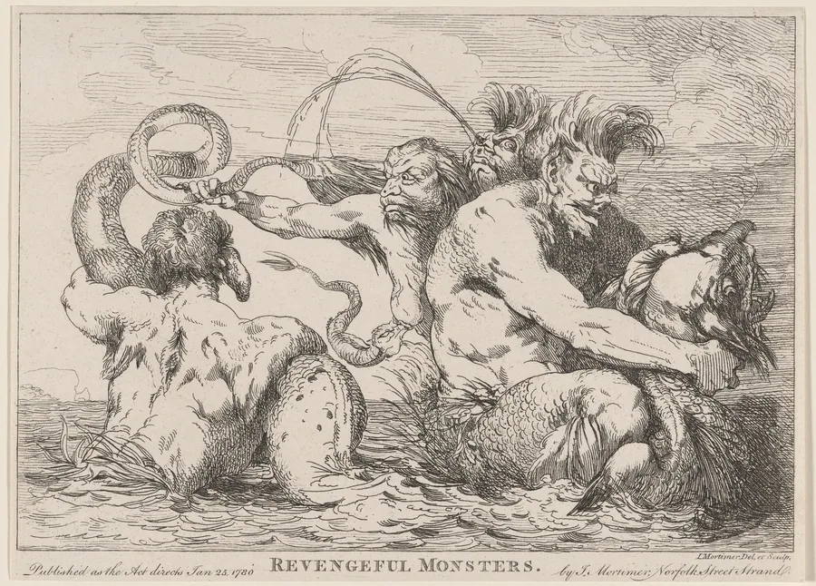 Revengeful Monsters by John Hamilton Mortimer