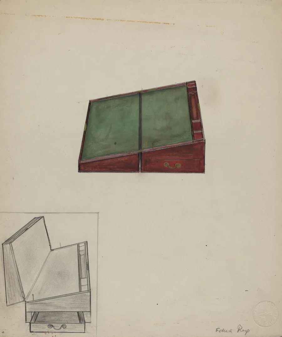Lap Desk by Edna Crenshaw Rex