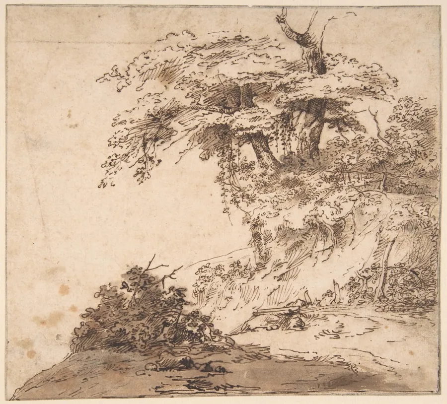 A Group a Trees by Anthony van Dyck