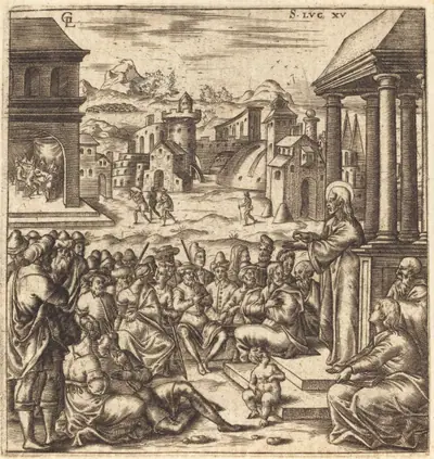 The Parables of the Lost Sheep, the Woman with Pieces of Silver and the Prodigal Son