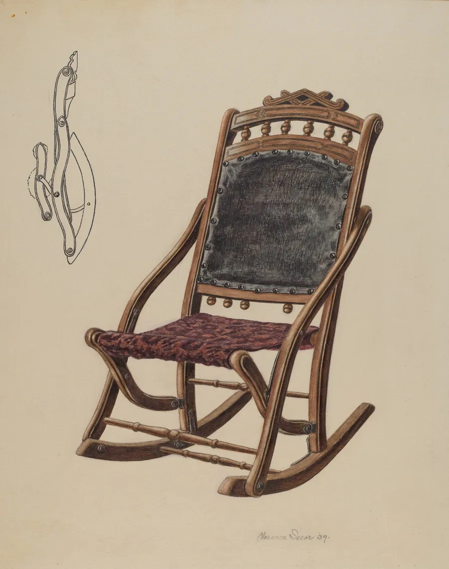 Child's Rocking Chair by Clarence Secor