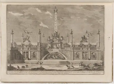 The Prima Macchina for the Chinea of 1758: A "Deliziosa" with Hanging Gardens