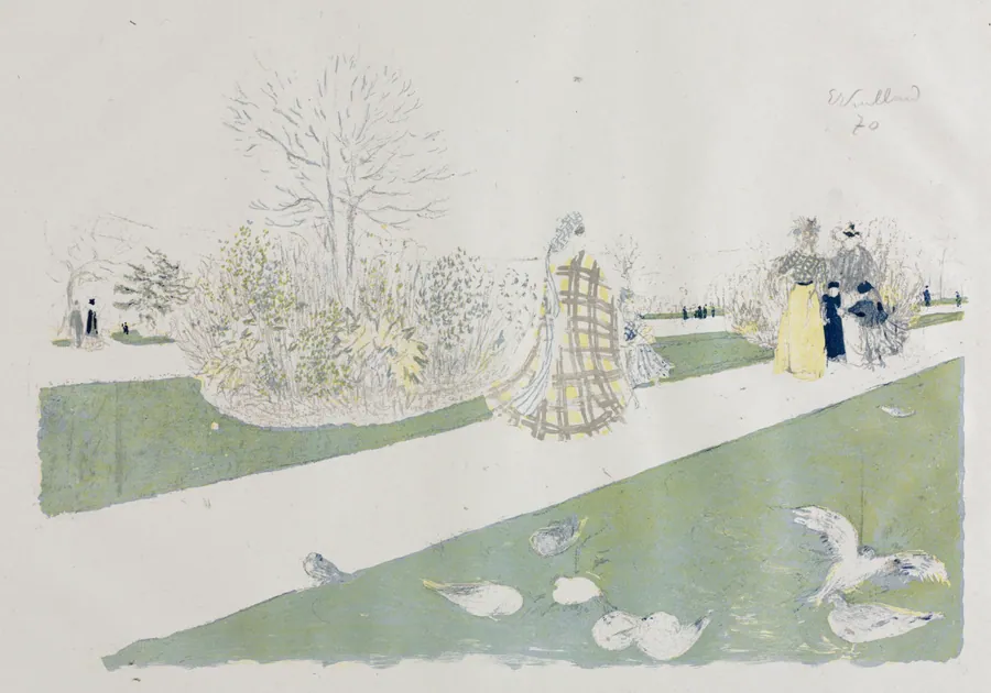 The Tuileries Garden by Édouard Vuillard