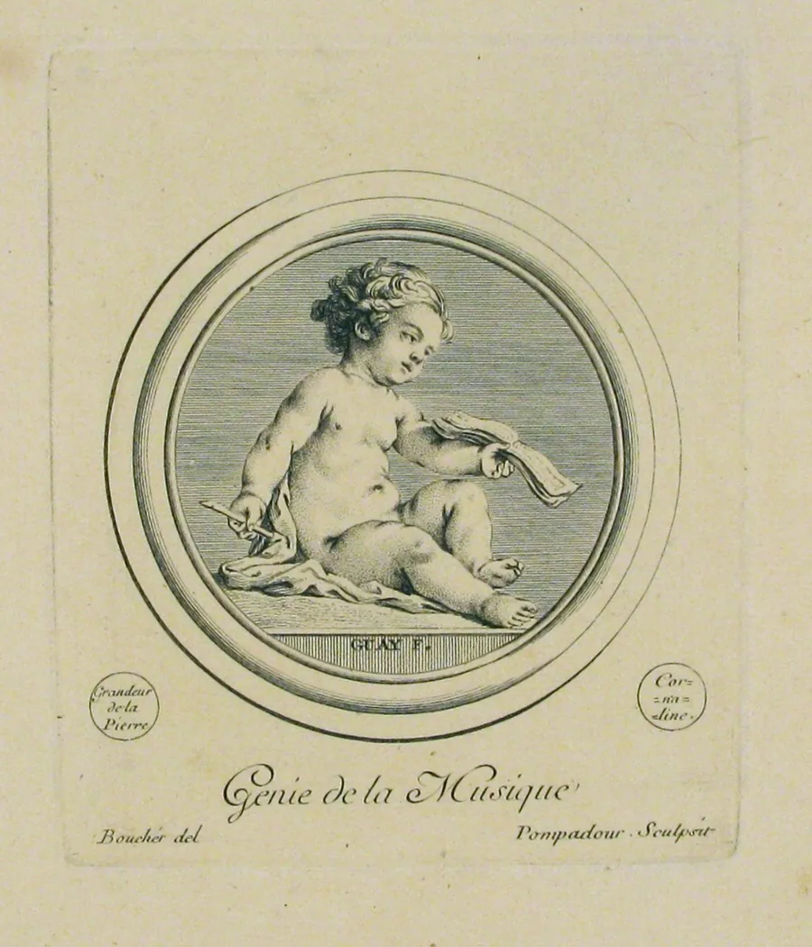 Genie de la Musique by François Boucher