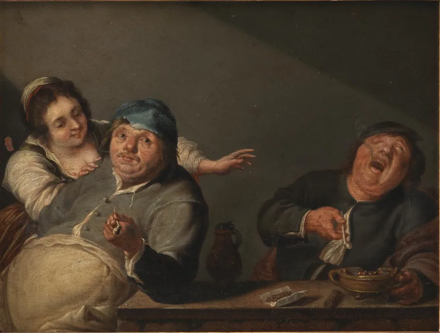 Tobaksrygere by Joos van Craesbeeck