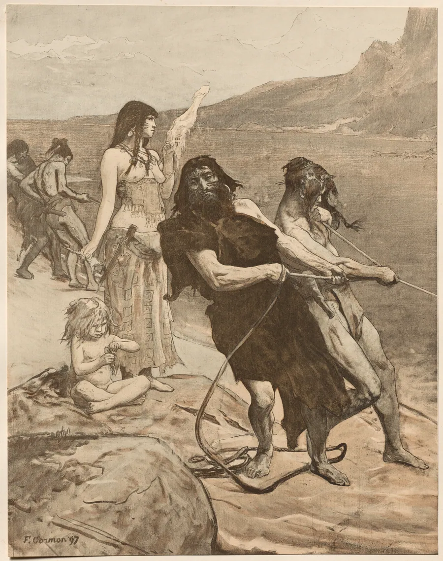 Cité Lacustre by Fernand Cormon