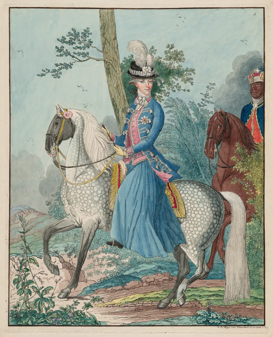 Frederica Sophia Wilhelmine by Isaac Lodewijk de la Fargue van Nieuwland