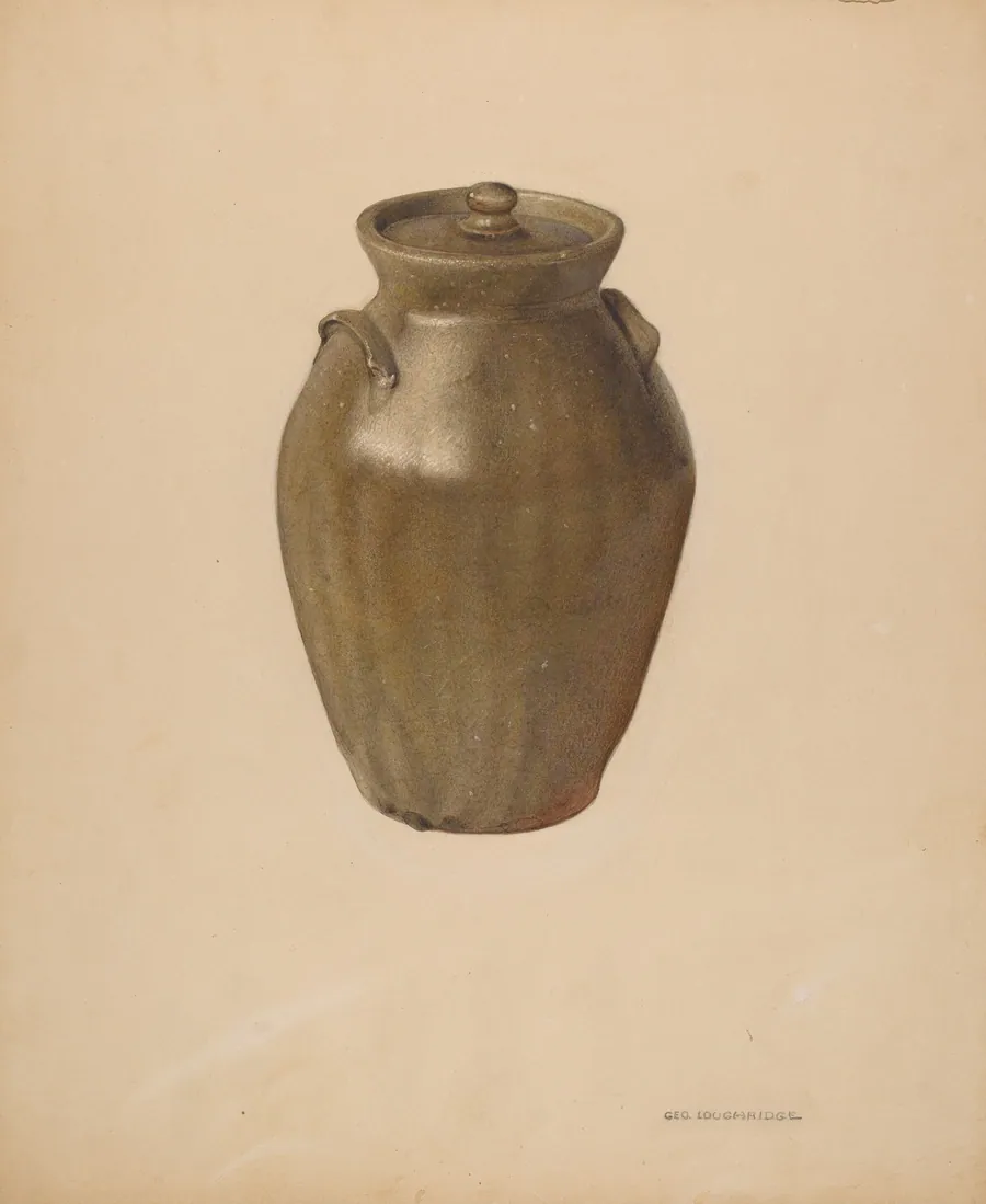 Covered Jar by George Loughridge