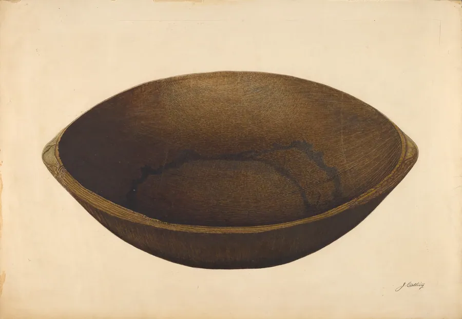 Maple Mixing Bowl by John Cutting