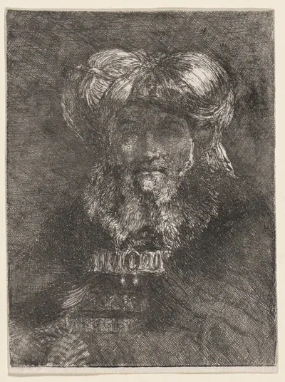 Old Man in the Manner of Rembrandt
