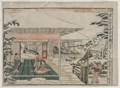 Chushingura: Act IX (from the series Perspective Pictures for The Treasure House of Loyalty)