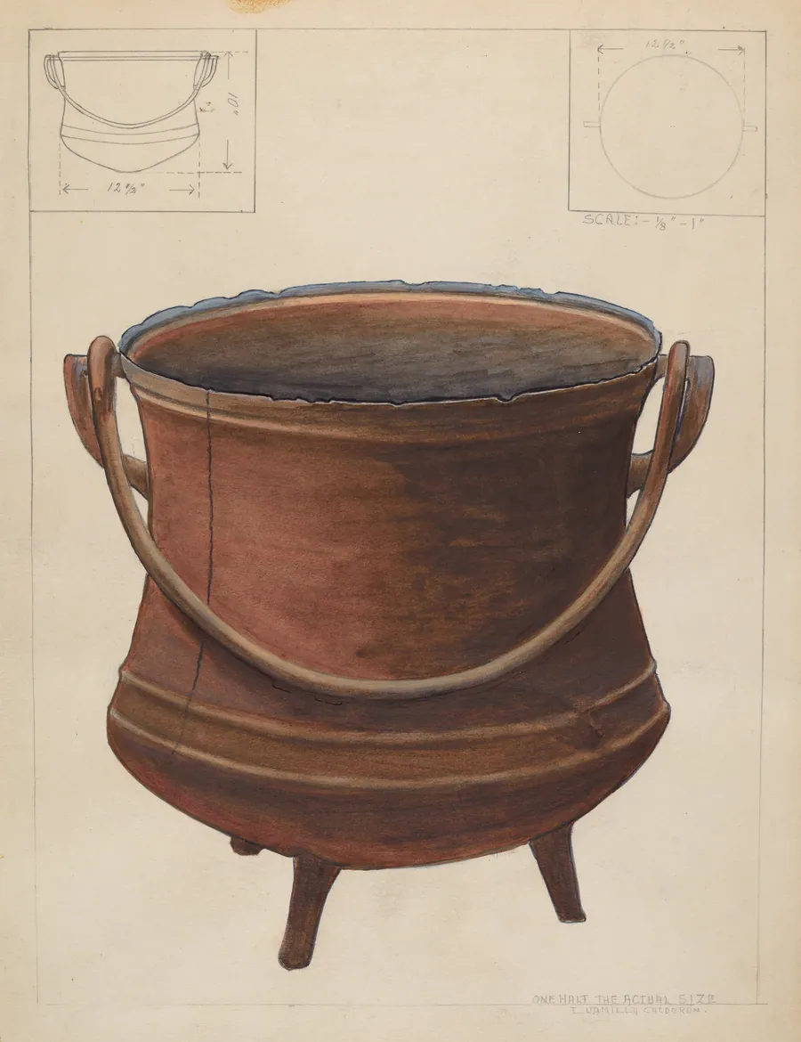 Cooking Pot by Ludmilla Calderon