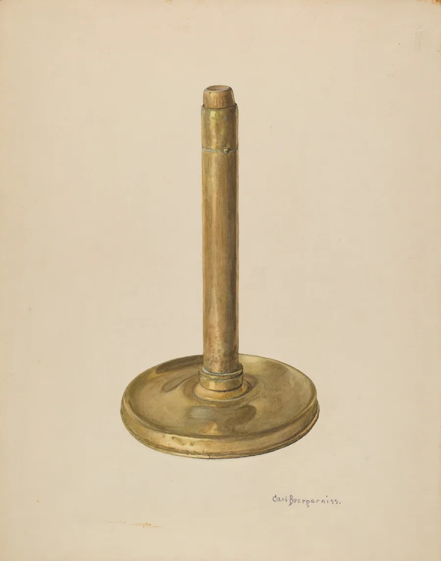 Candlestick by Carl Buergerniss