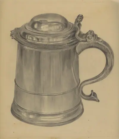 Pewter Tankard