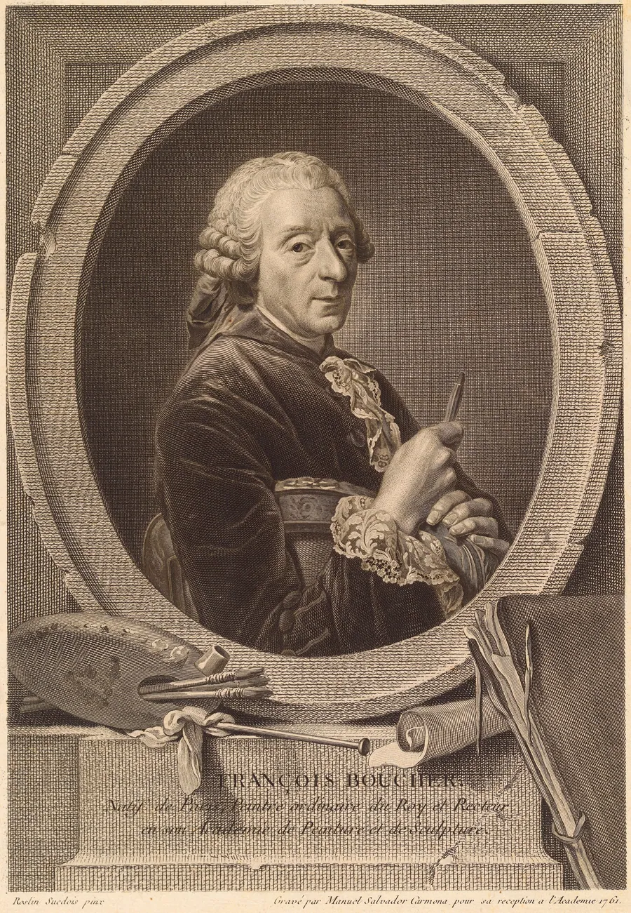 François Boucher by Manuel Salvador Carmona