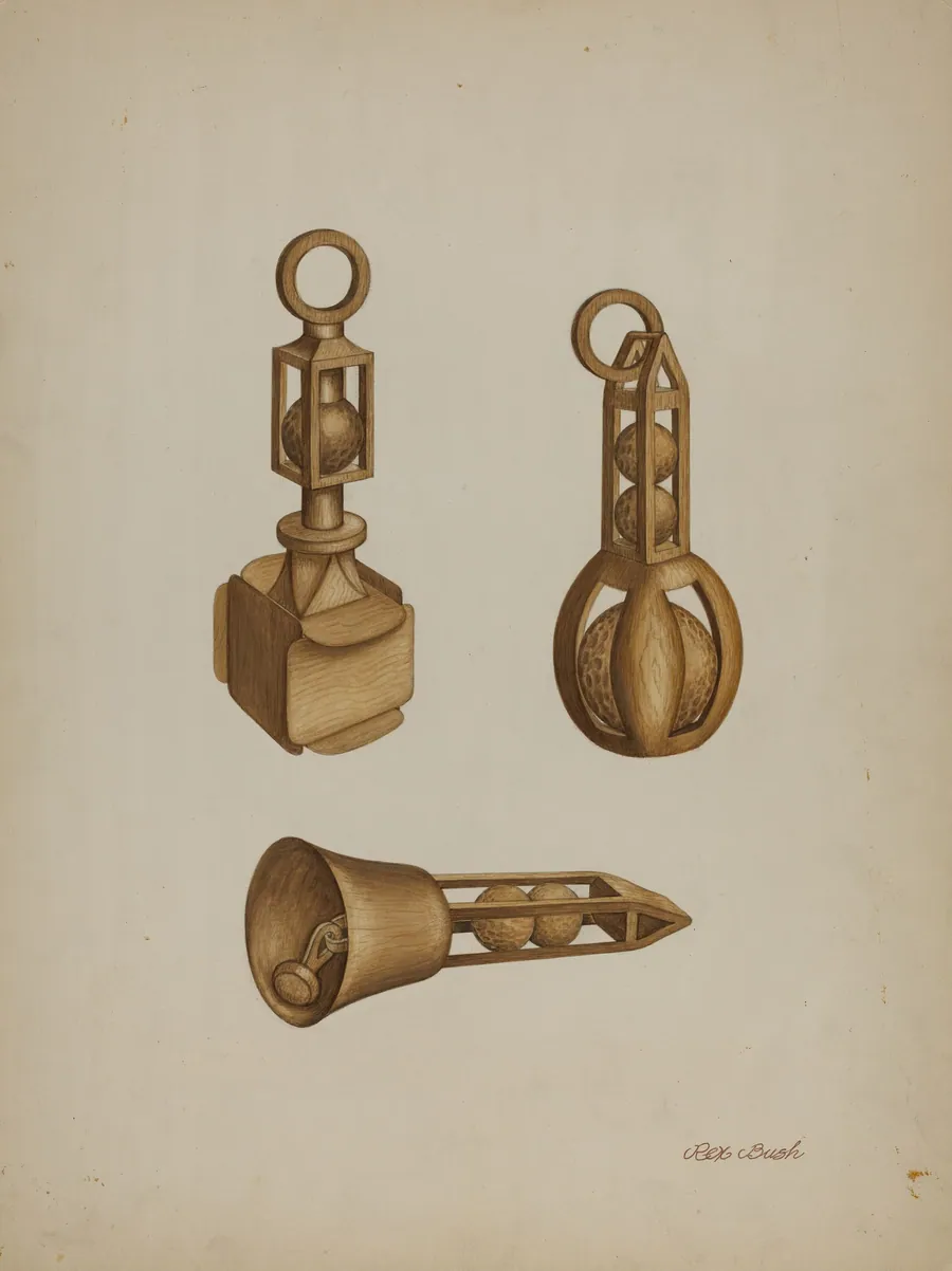 Wooden Toys by Rex F. Bush