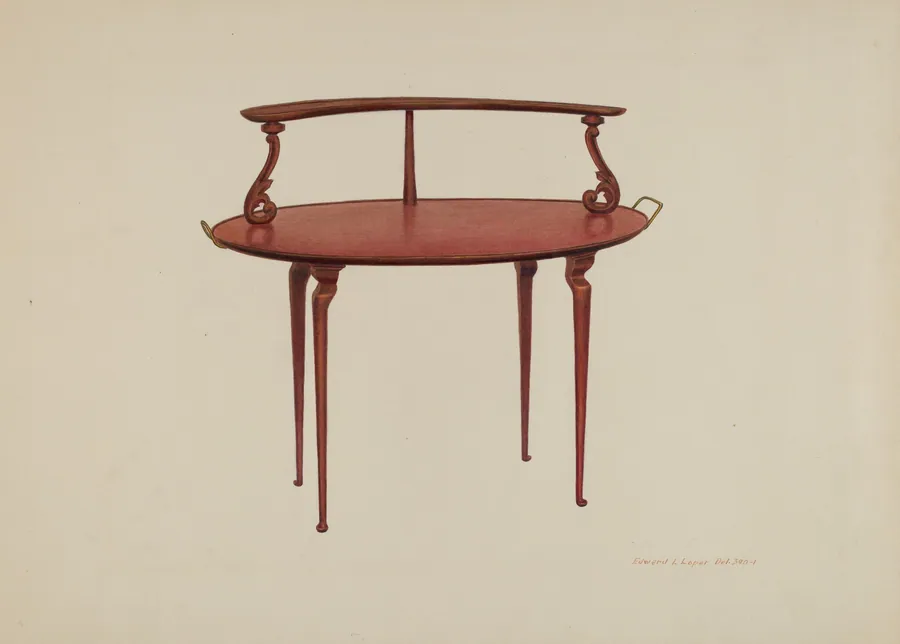 Serving Table by Edward L. Loper