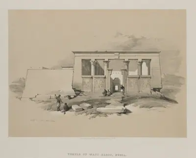 Egypt and Nubia, Volume II: Temple at Wady Dabod, Nubia