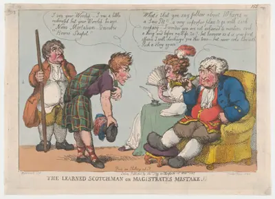 The Learned Scotchman, or Magistrates Mistake!
