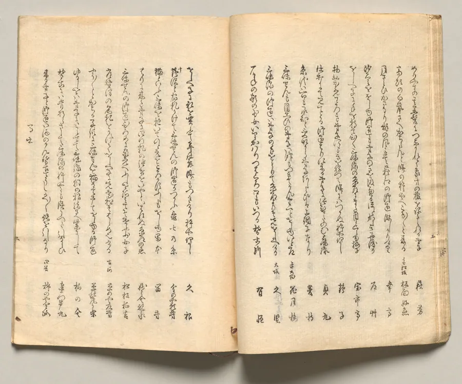 Spread Thirteen from Volume Five of People of Japan in Light Verse (Kyōka) by Utagawa Hiroshige