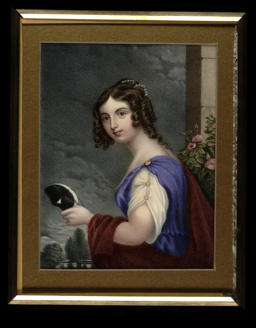 Unmasked by Henry Brintnell Bounetheau, born Charleston, SC 1797-died Charleston, SC 1877