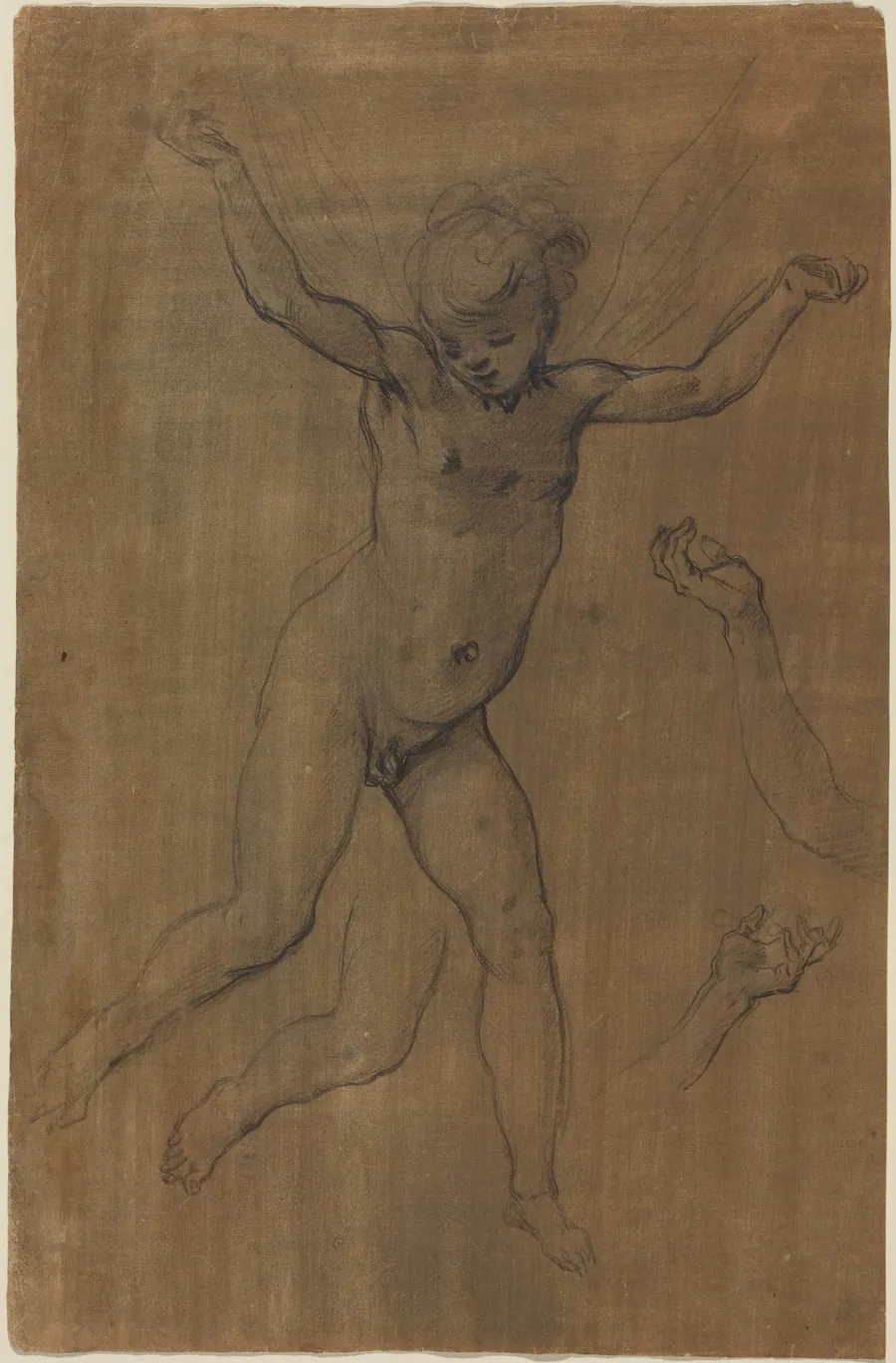 An Angel in Flight by Jacopo da Empoli